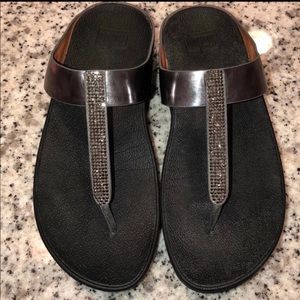 Fitflop Sandals in Gunmetal